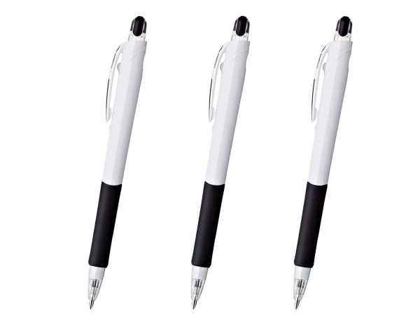 〈名入れボールペン〉ジムノックUK 0.7 白軸