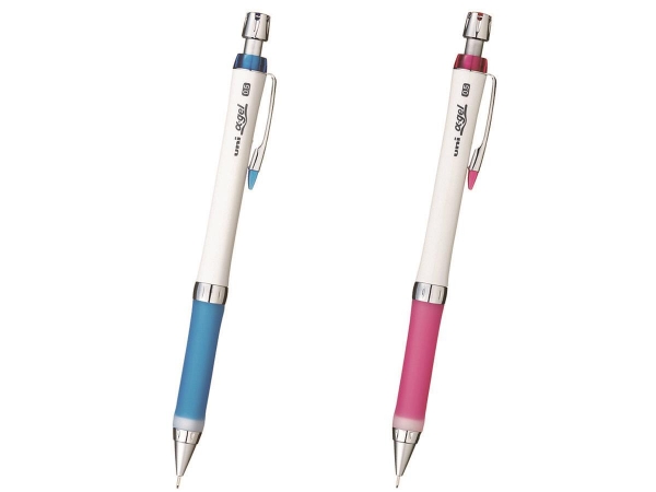 〈名入れシャーペン〉 ユニ アルファゲル 0.5 白軸