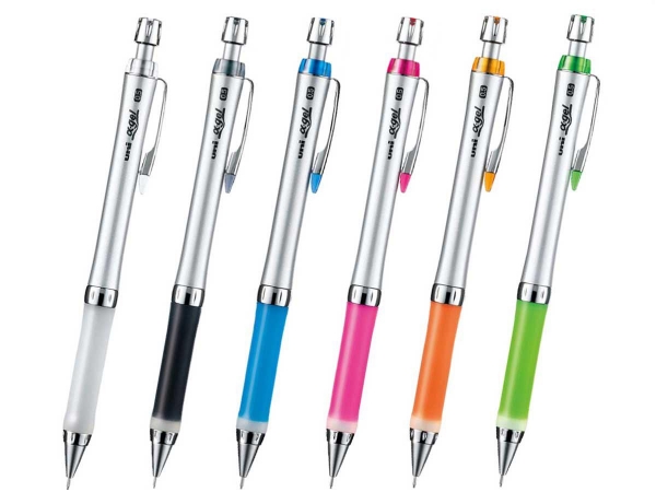 〈名入れシャーペン〉ユニ アルファゲル  スリムタイプ 0.5mm