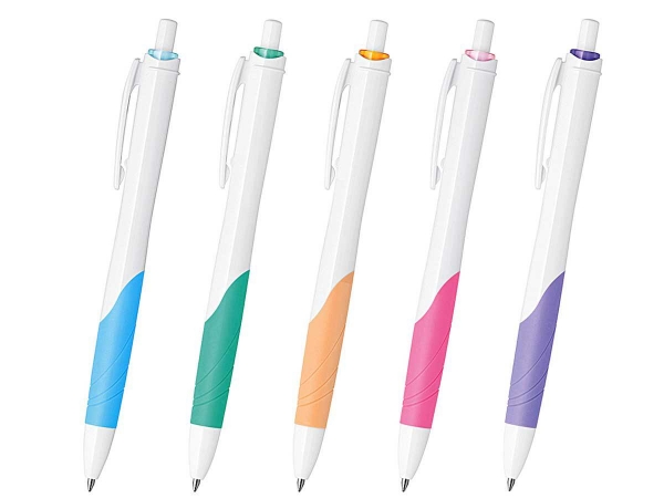 名入れボールペン｜スラリ0.7　白軸