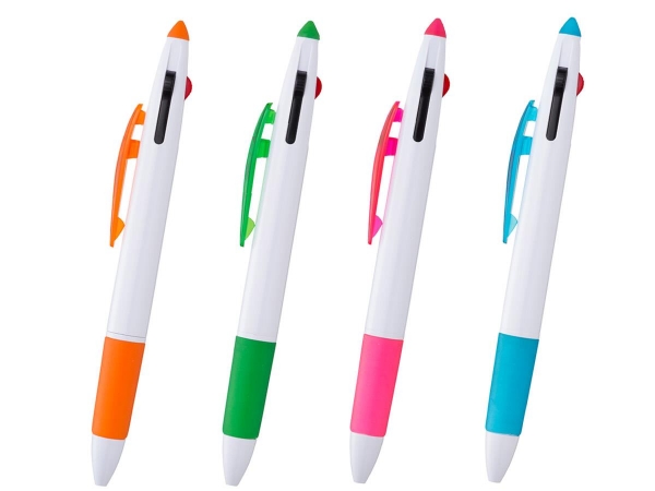 名入れボールペン 3色ボールペンポップアソートの名入れは激安 短納期のスピーディア