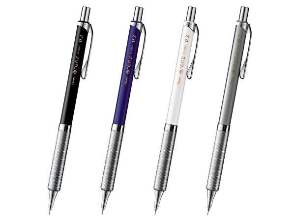 《名入れシャーペン》オレンズ メタルグリップ 0.2