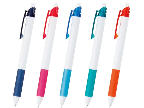 名入れボールペン｜エナージェル エス 白軸