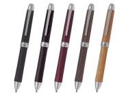 〈名入れボールペン〉2+1 レグノ（木製多機能ペン）