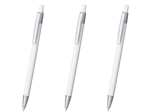 〈名入れボールペン〉手帳用ボールペン BTE-100 3 ホワイト