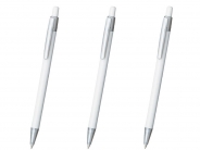 〈名入れボールペン〉手帳用ボールペン BTE-100 3 ホワイト